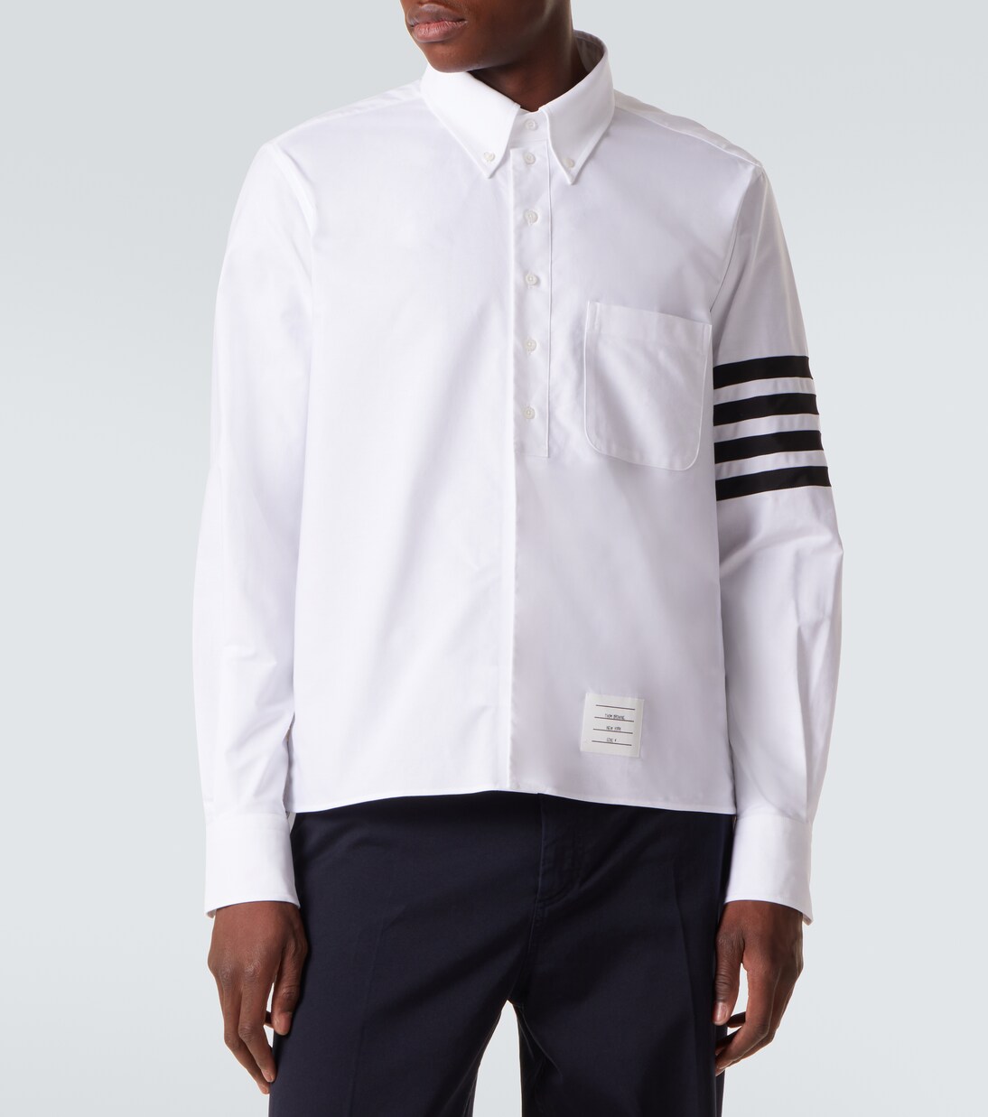 Funmix 4-Bar cotton shirt | Thom Browne