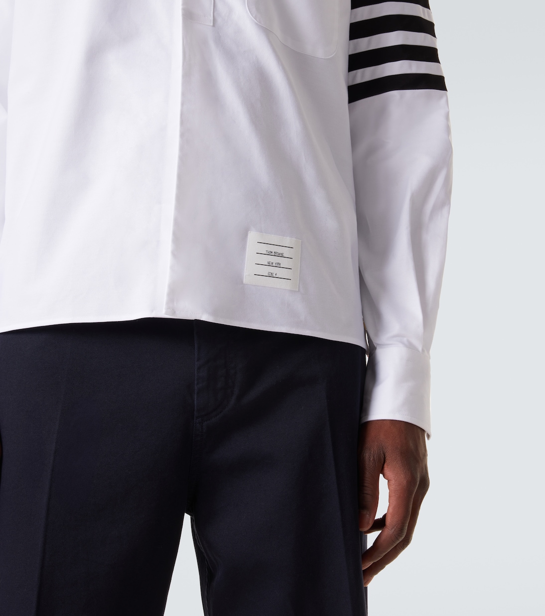 Funmix 4-Bar cotton shirt | Thom Browne