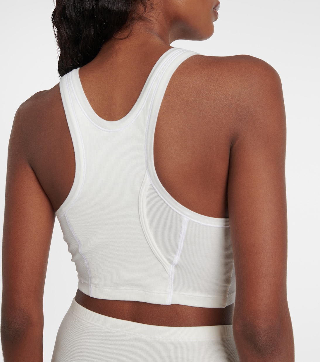 Pamela cotton-blend tank top | Calvin Klein