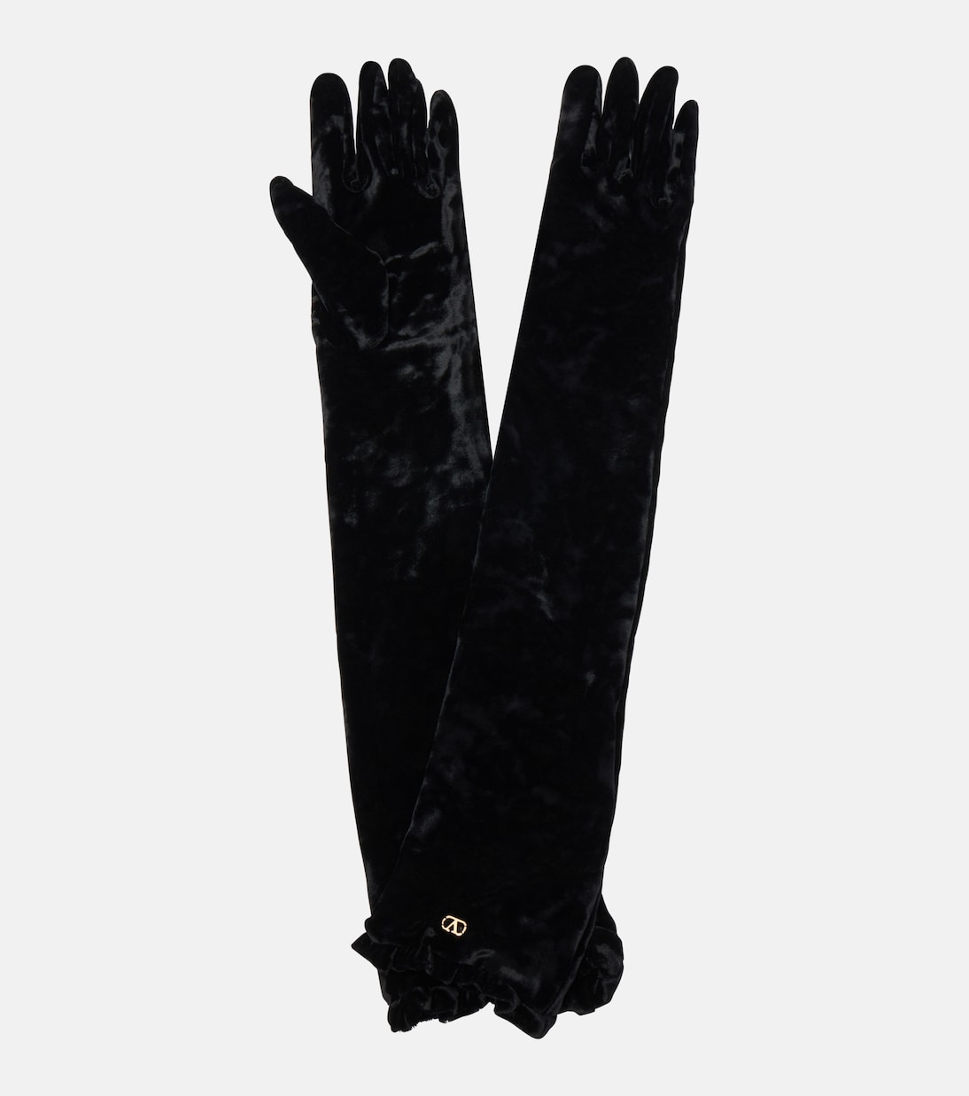 VLogo velvet gloves | Valentino