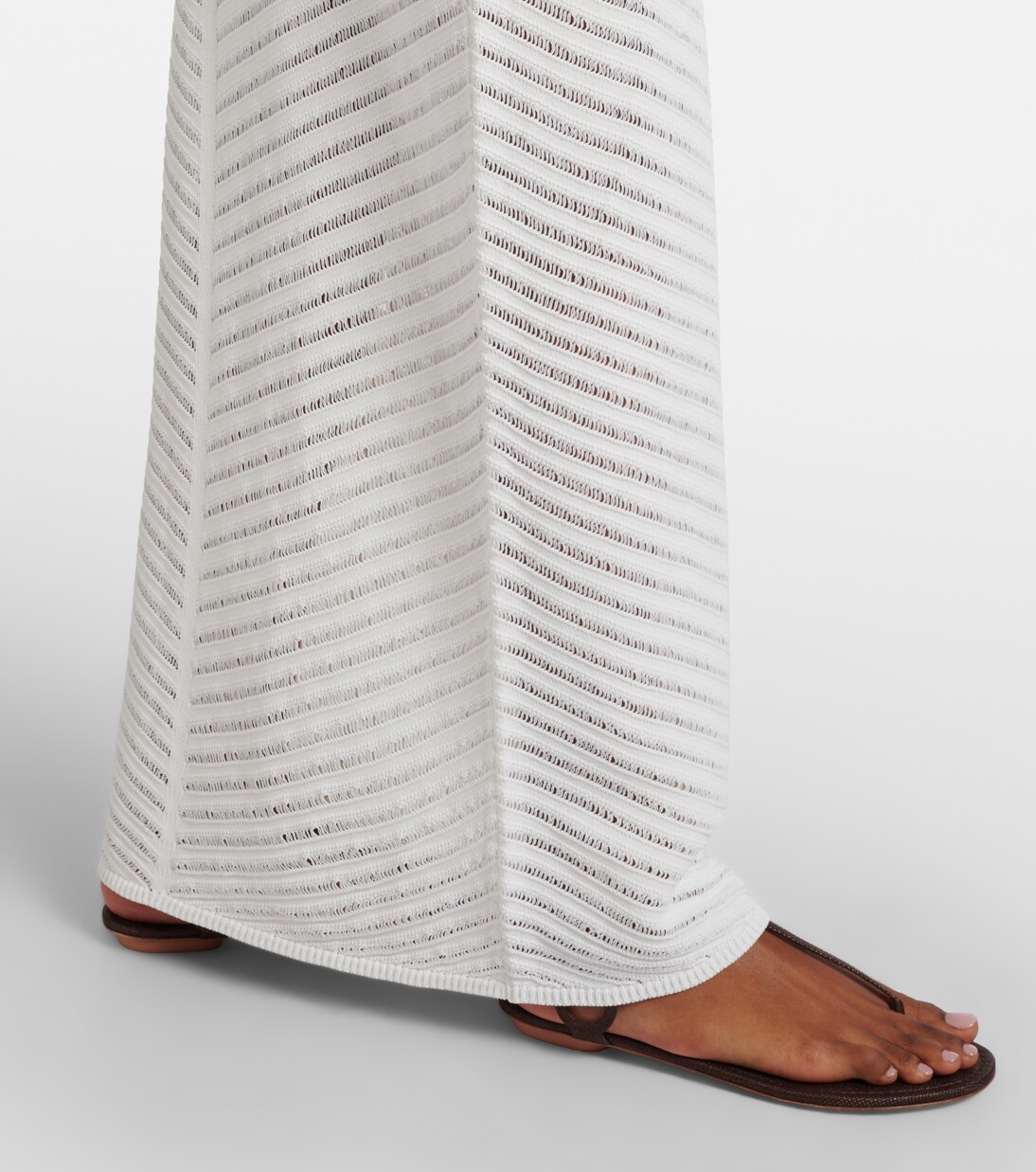 Cassis chevron knitted maxi dress | Rebecca Vallance