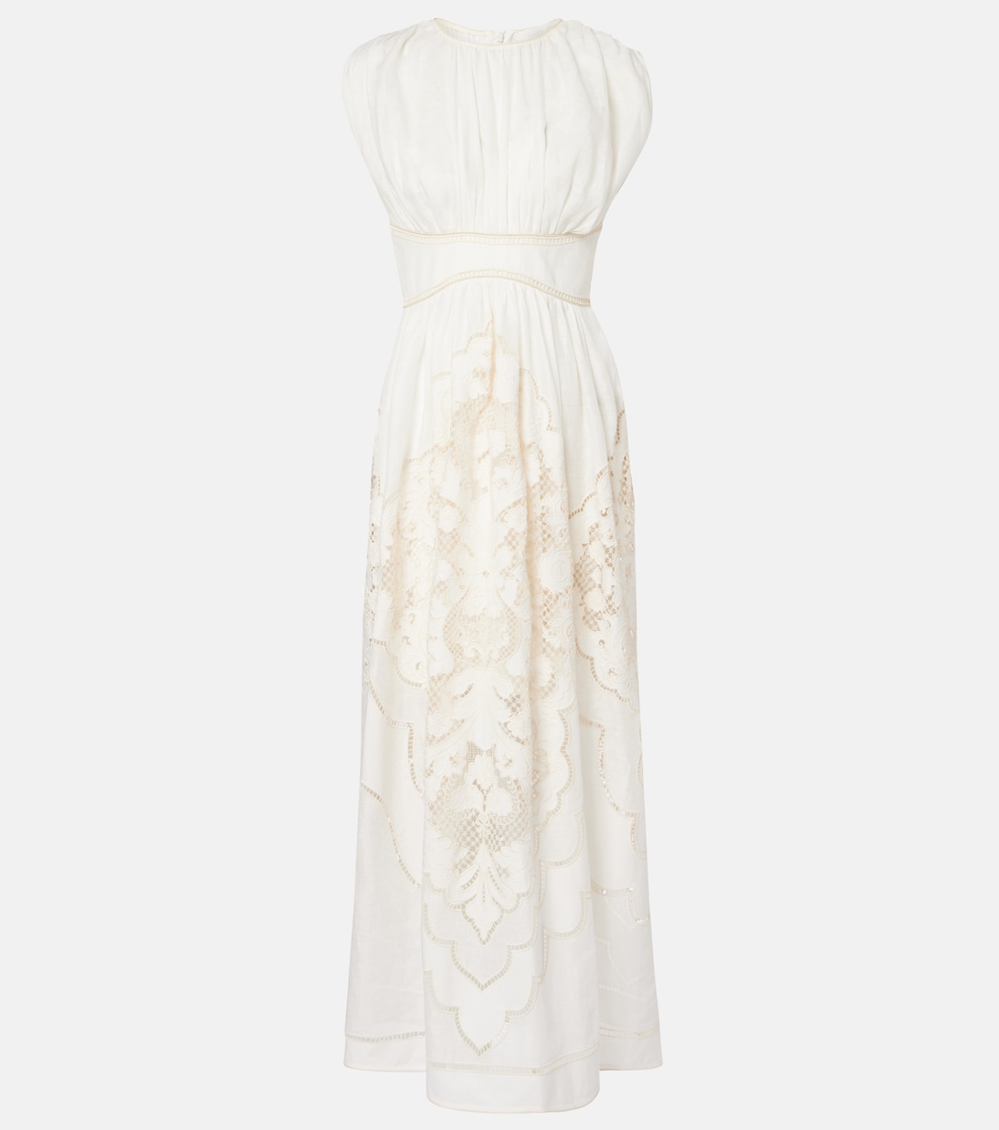 Daylight embroidered linen maxi dress | Zimmermann
