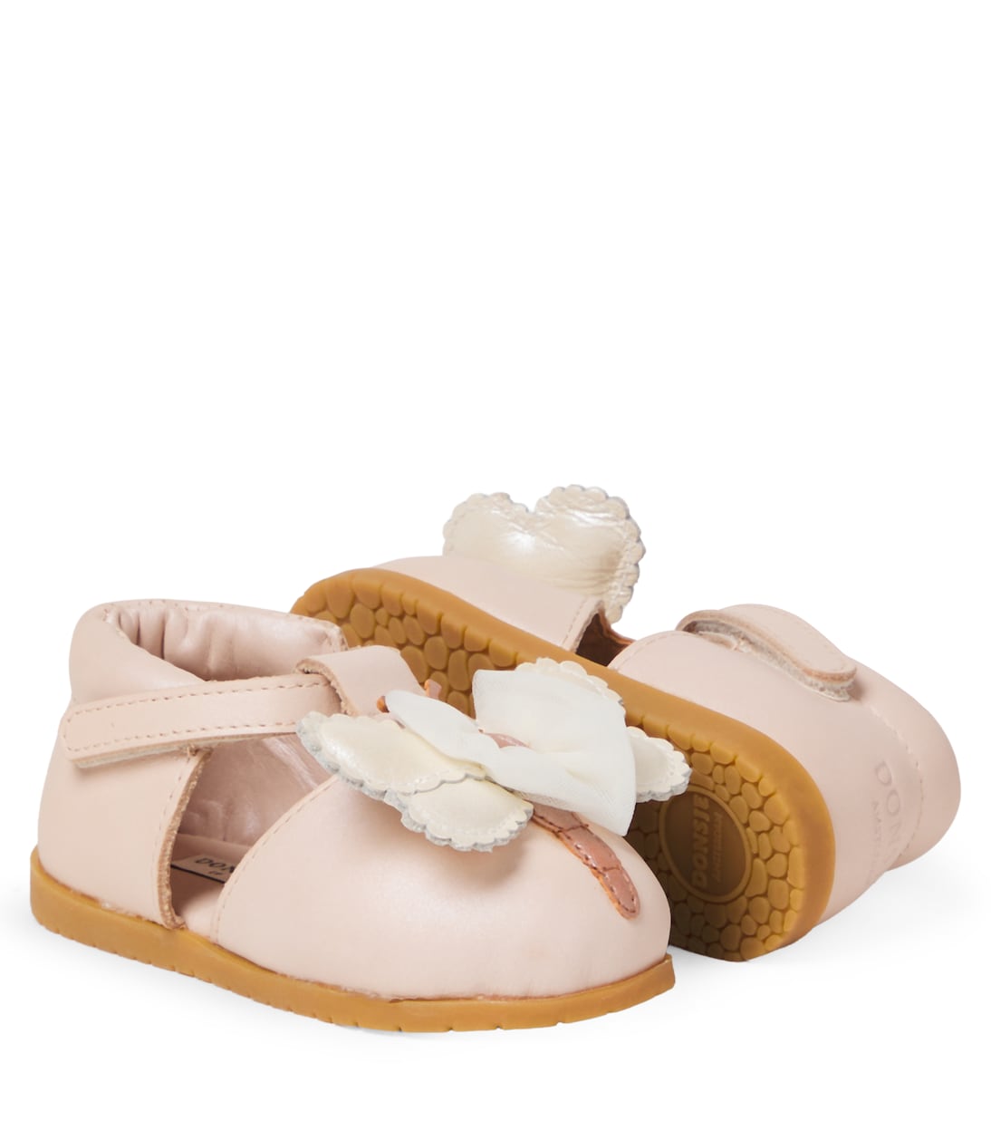 Baby Zozou leather ballet flats | Donsje