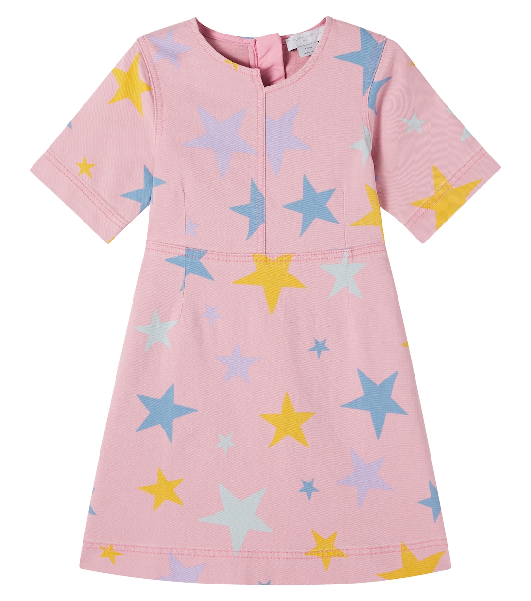 Printed denim dress | Stella McCartney Kids