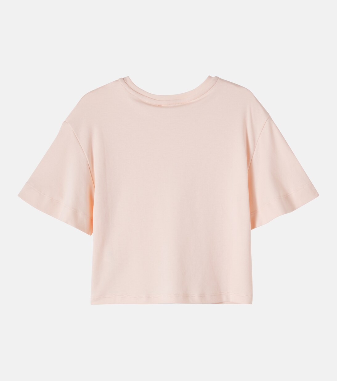 Logo cotton jersey T-shirt | Chloé Kids