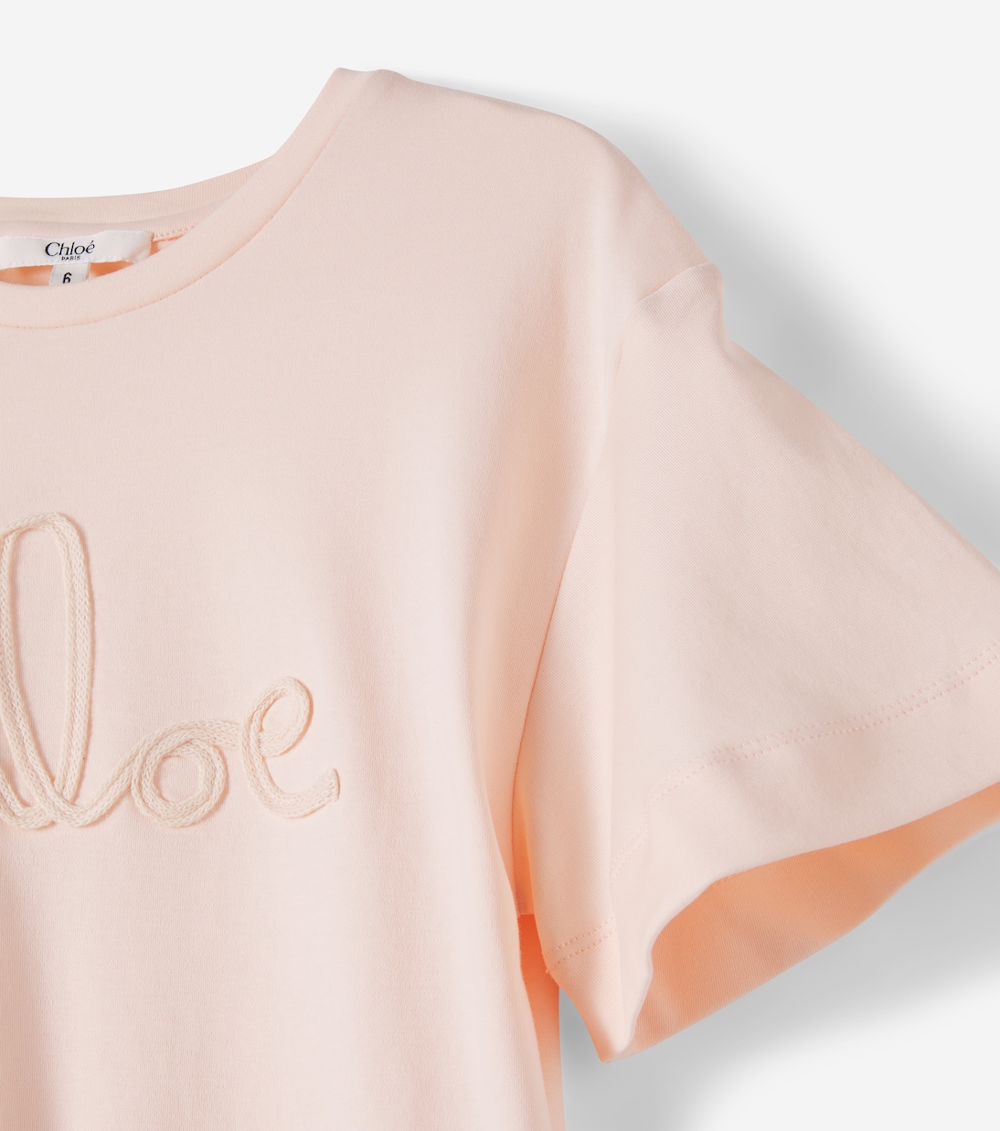 Logo cotton jersey T-shirt | Chloé Kids