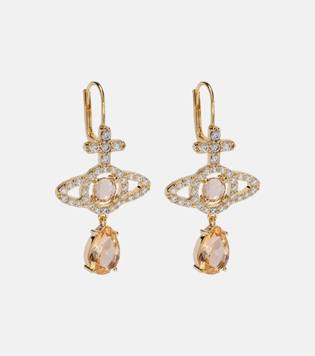 Olympia embellished drop earrings | Vivienne Westwood