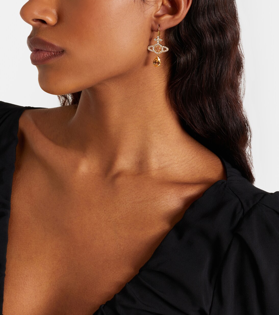 Olympia embellished drop earrings | Vivienne Westwood