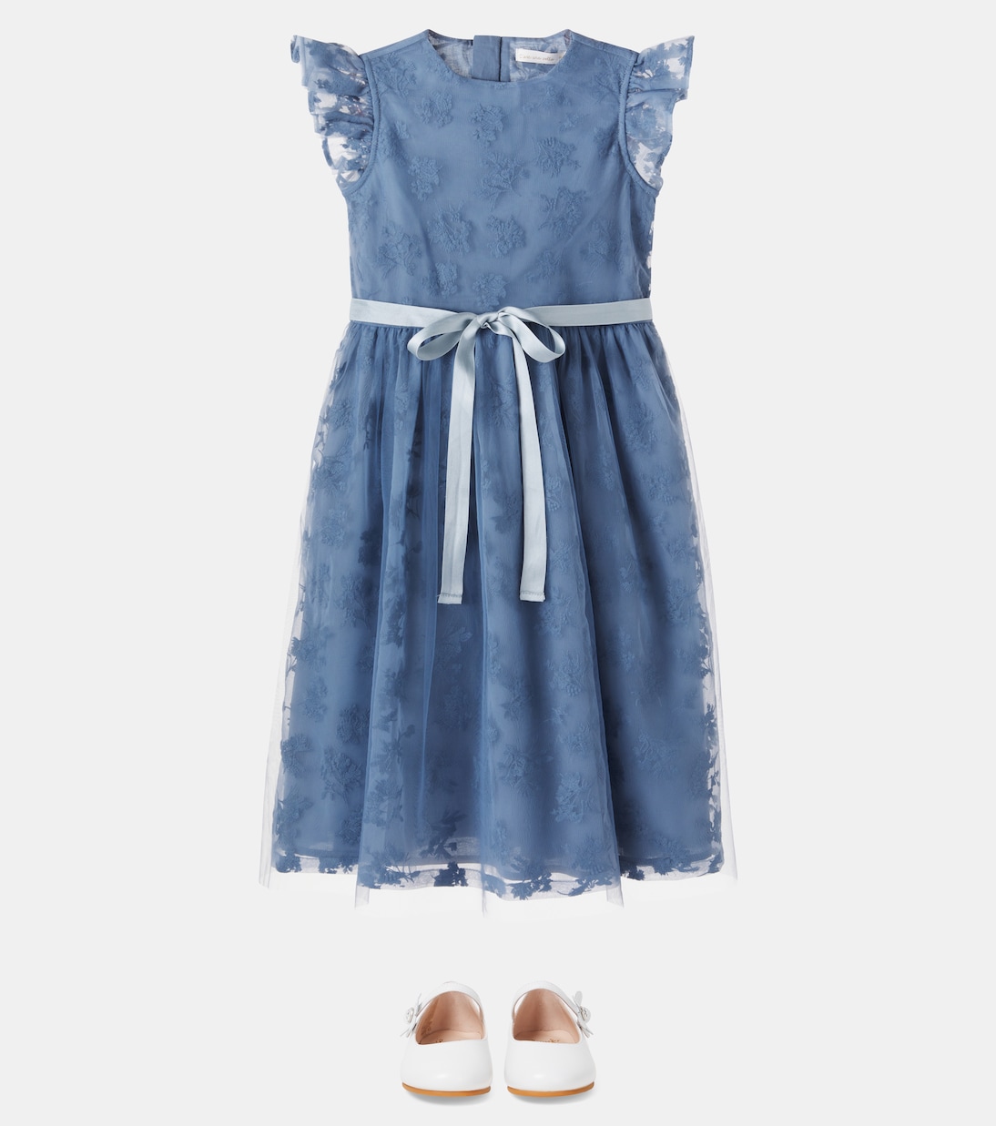 Sandra embroidered mesh dress | C'era Una Volta