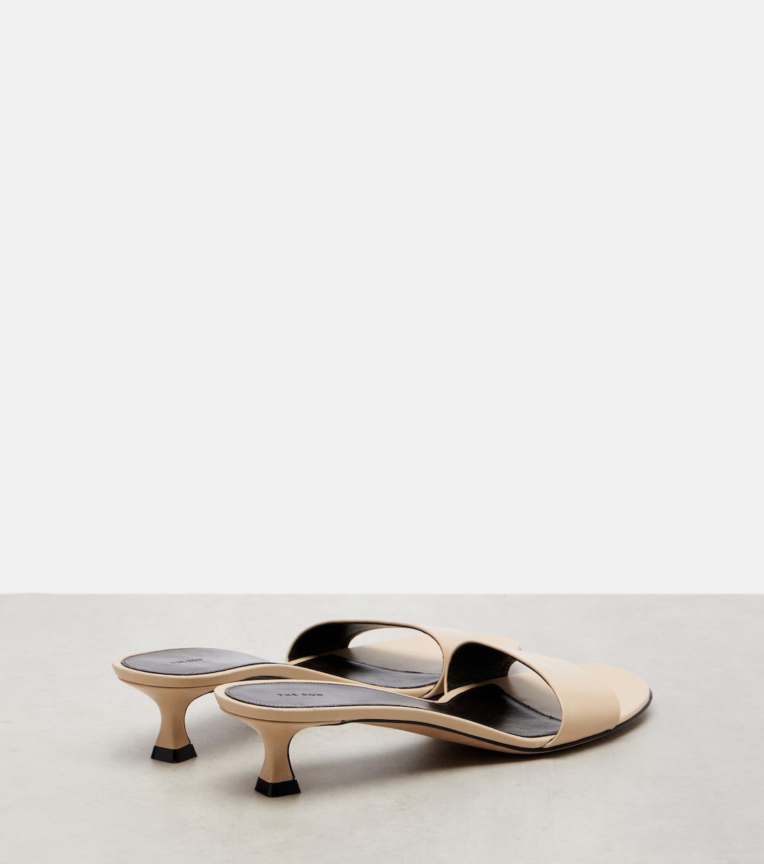 Combo leather slides | The Row