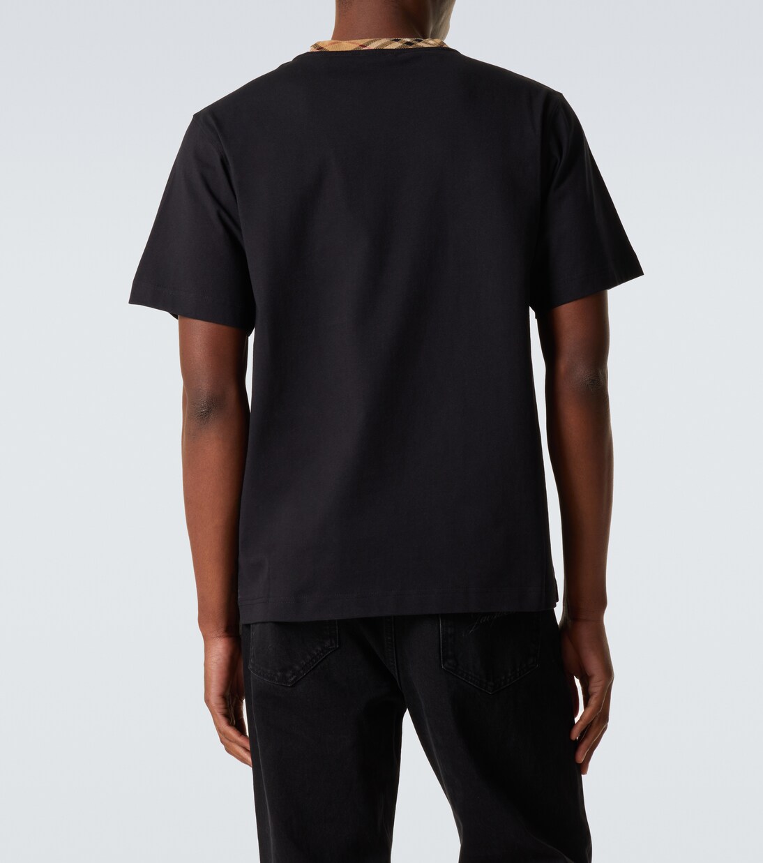 Burberry Check cotton jersey T-shirt | Burberry