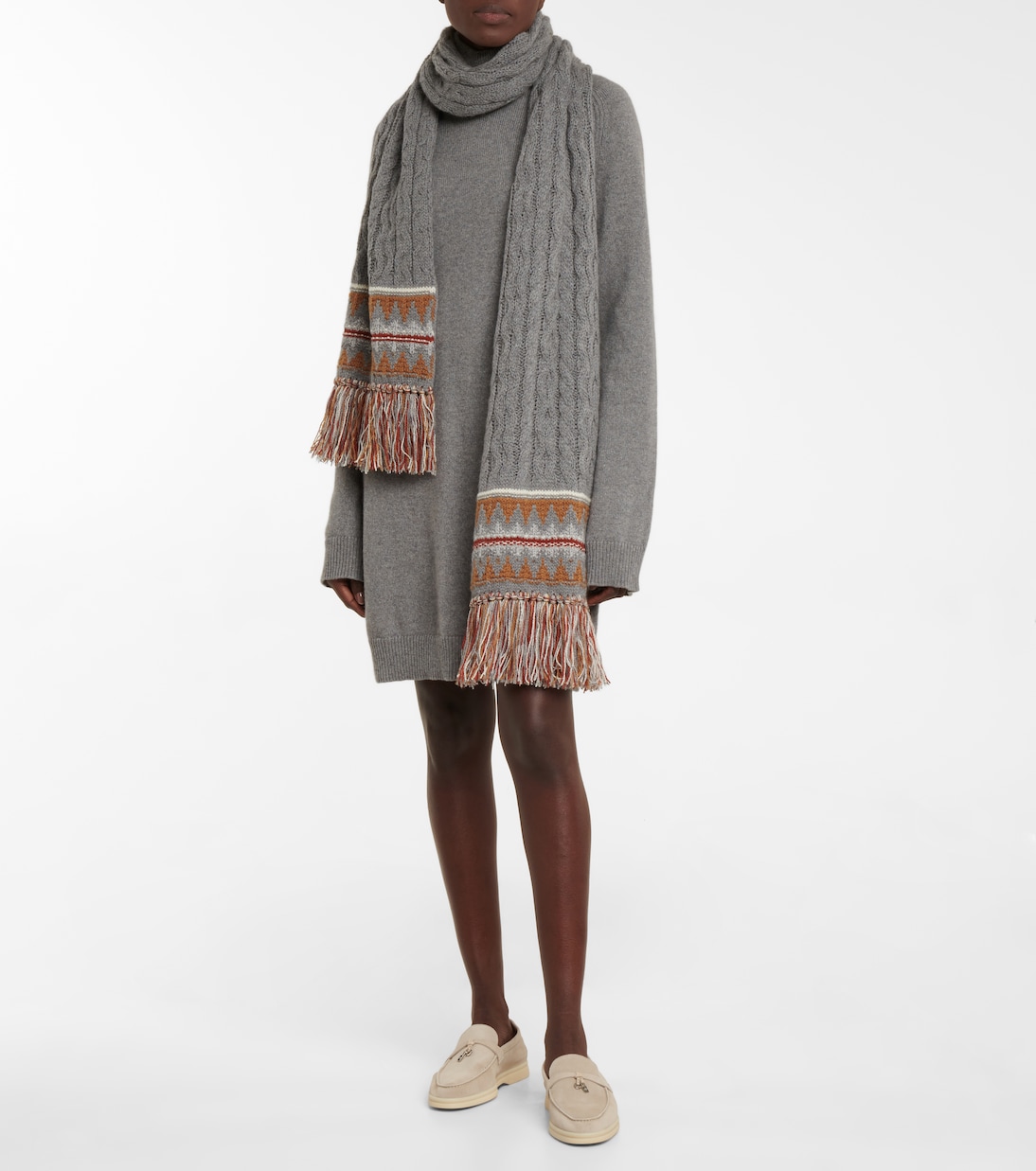 Dunster cashmere minidress | Loro Piana