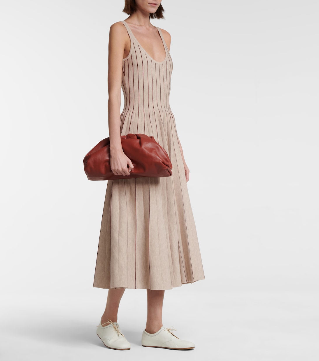 Zeleia wool-blend knit midi dress | Gabriela Hearst