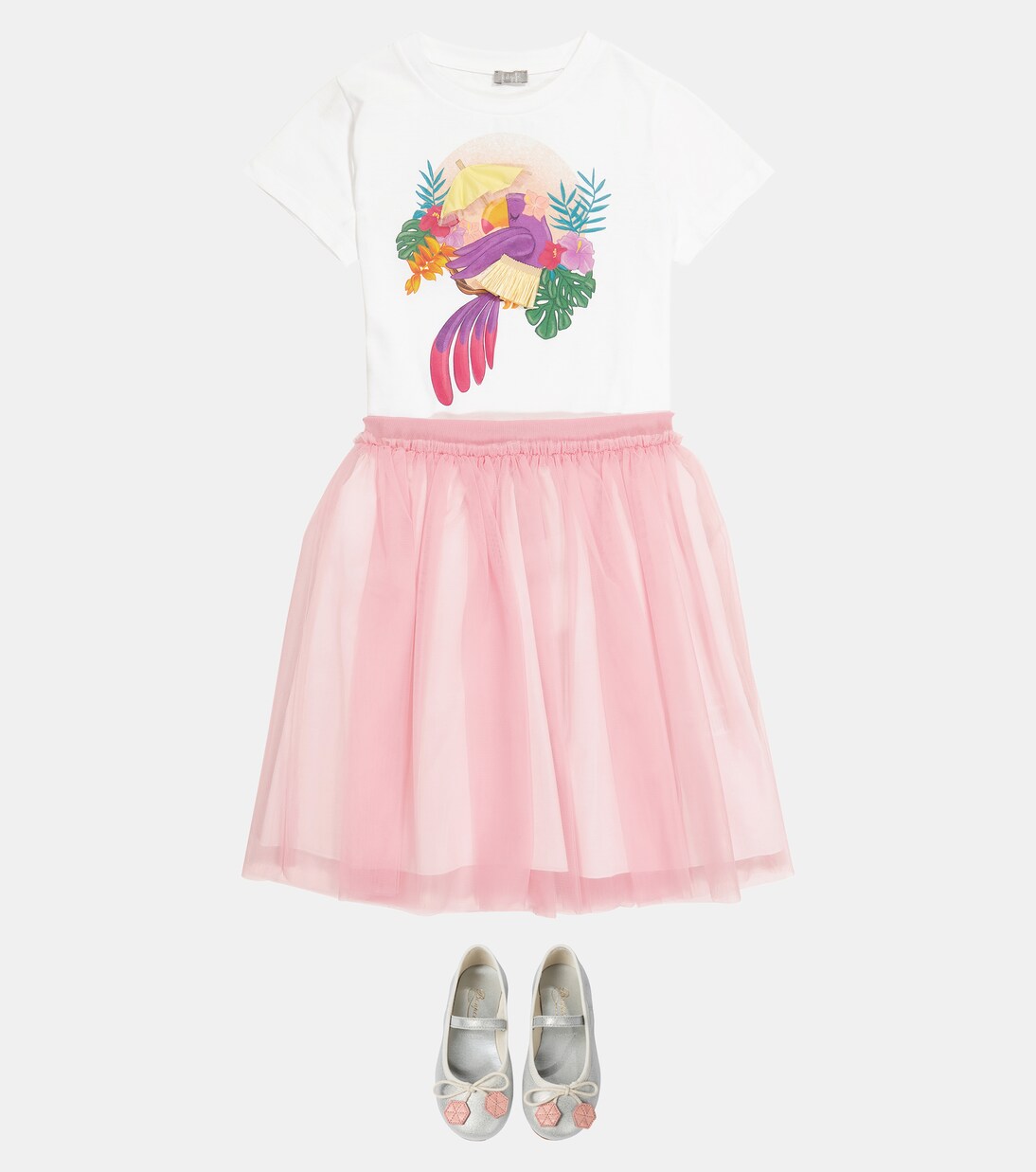 Toucan cotton T-shirt | Il Gufo