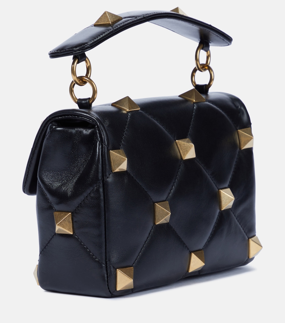 Borsa Roman Stud Medium in pelle | Valentino Garavani