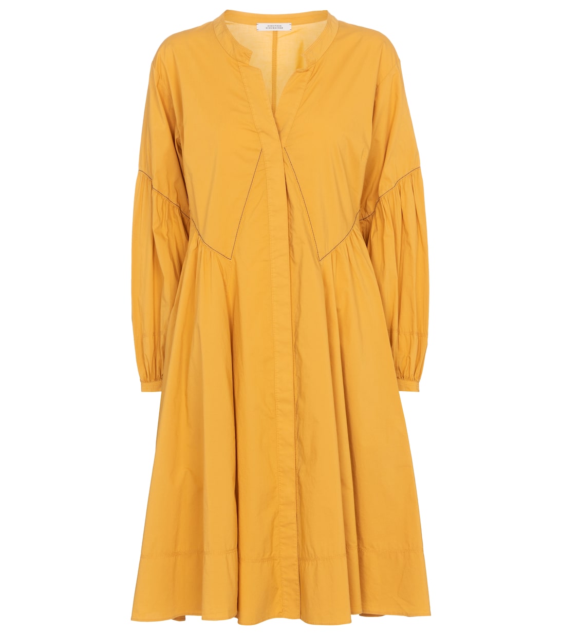 Robe midi Poplin Power en coton | Dorothee Schumacher
