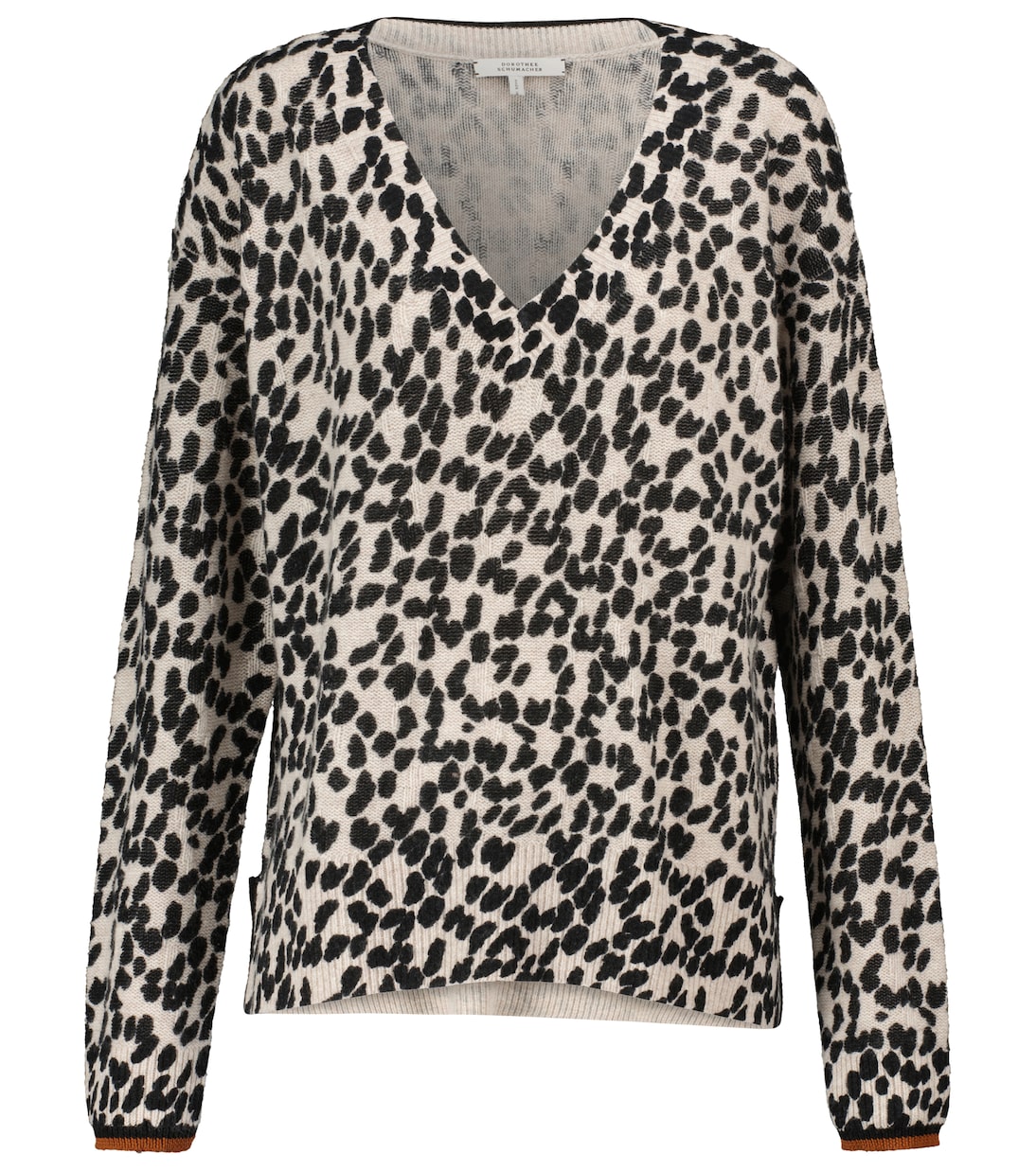 Pull Wild Touch en laine et cachemire à motif léopard | Dorothee Schumacher