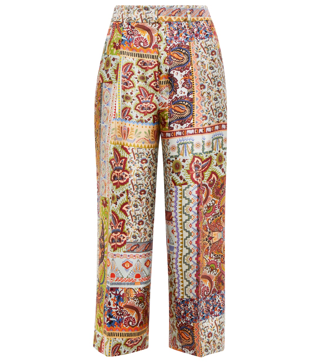 Pantalon en soie à motif cachemire | Etro