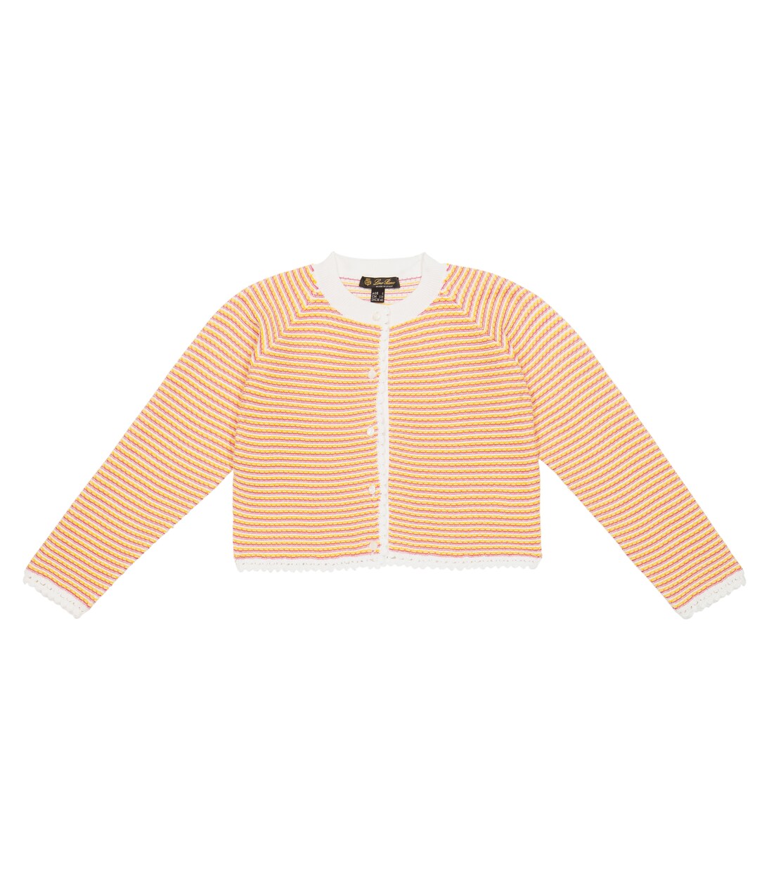 Cardigan Poolside aus Baumwolle | Loro Piana Kids