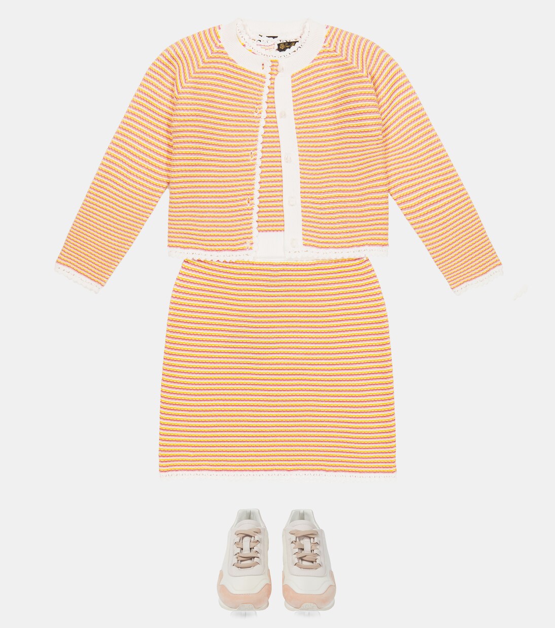 Cardigan Poolside aus Baumwolle | Loro Piana Kids