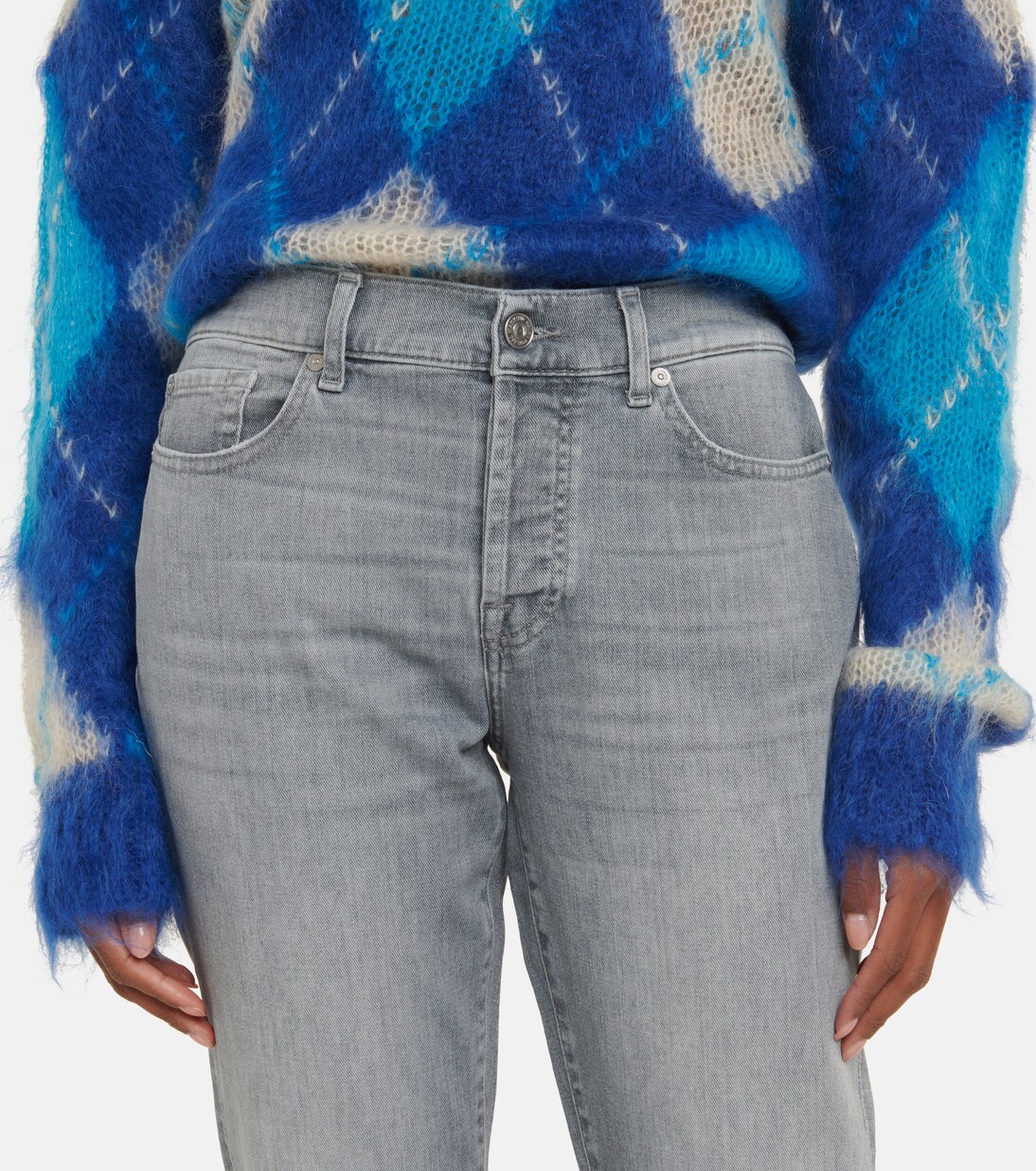 Mid-Rise Slim Jeans Asher | 7 For All Mankind
