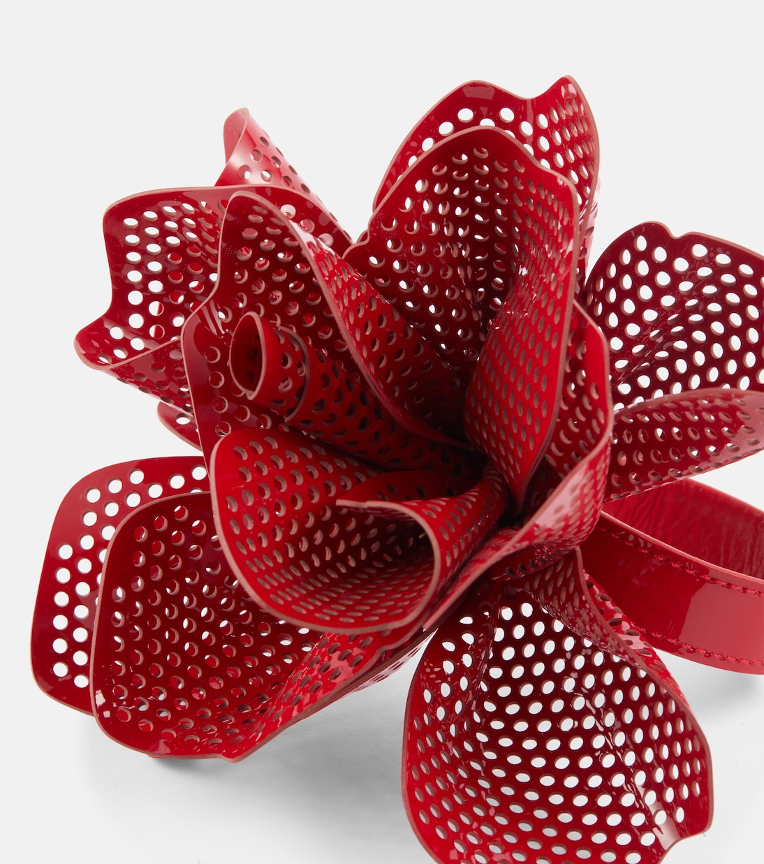Bracelet en cuir à fleur | Alaïa