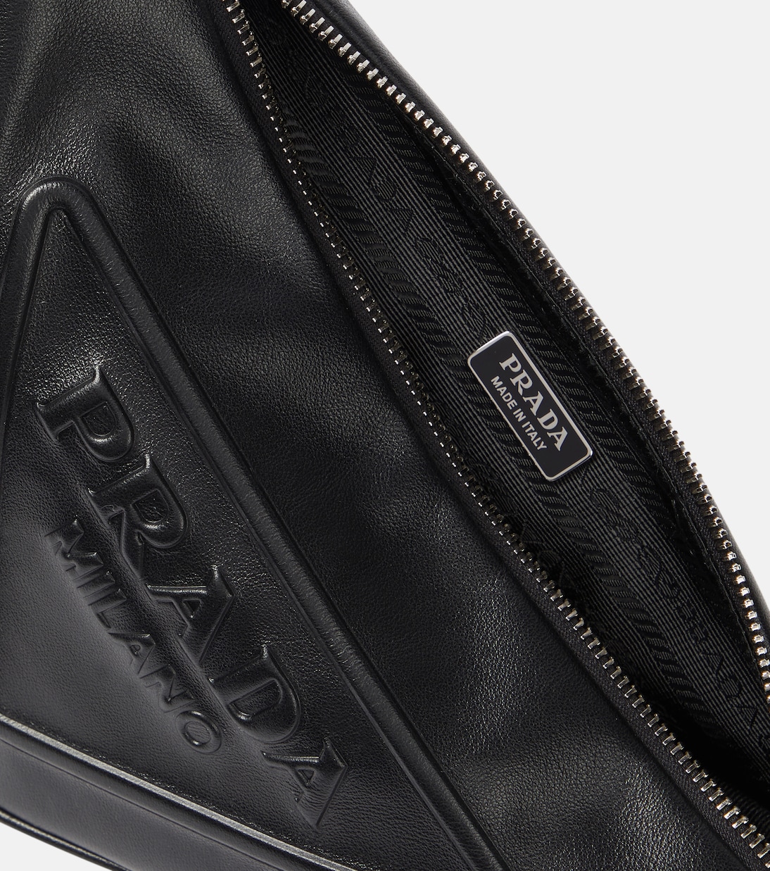 Sac Triangle en cuir | Prada