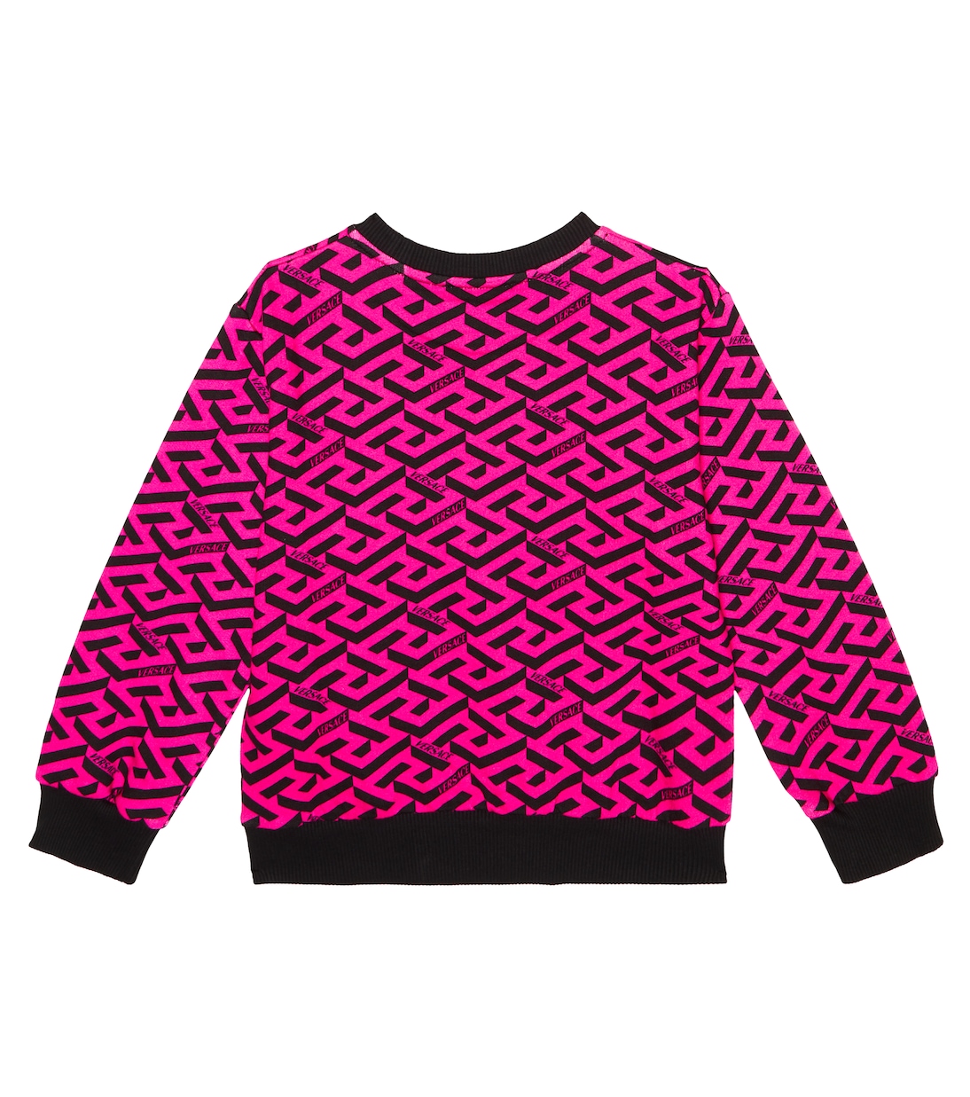 Felpa in cotone con logo | Versace Kids