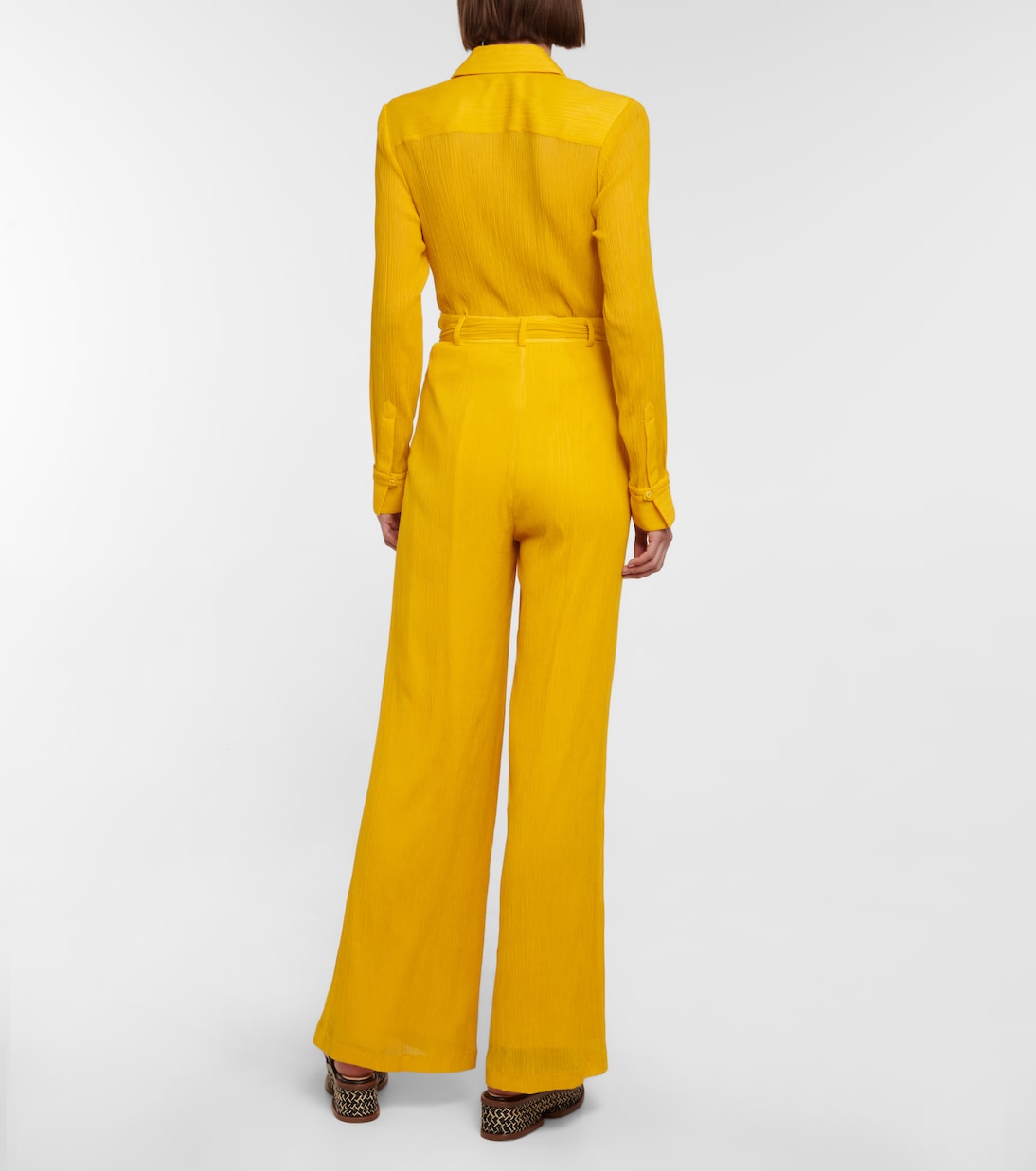 Pantalon ample Thomazia à taille haute | Gabriela Hearst