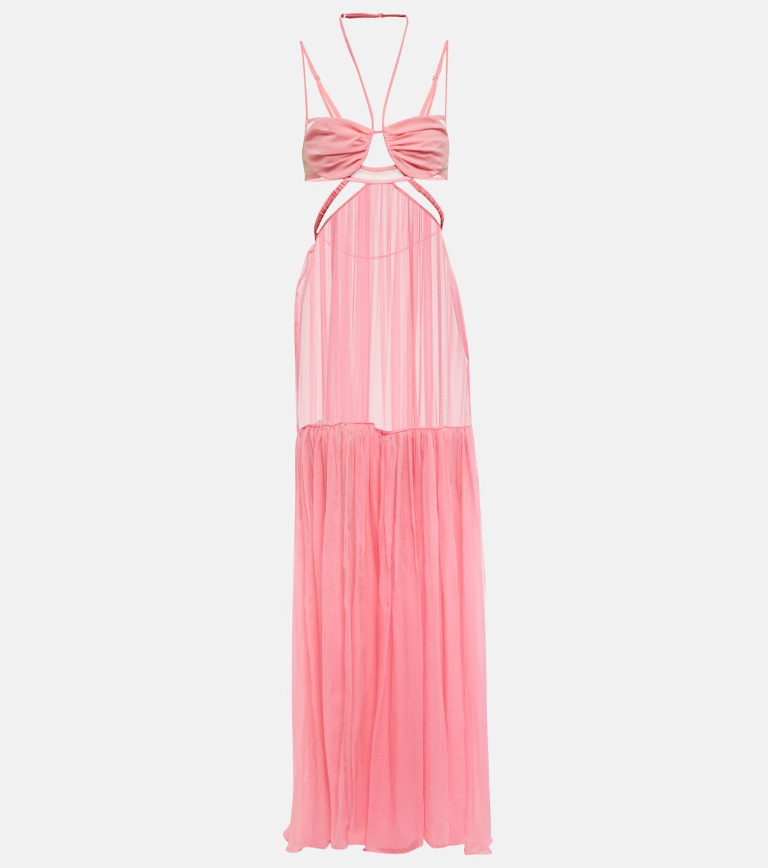 Maxikleid aus Seide | Nensi Dojaka