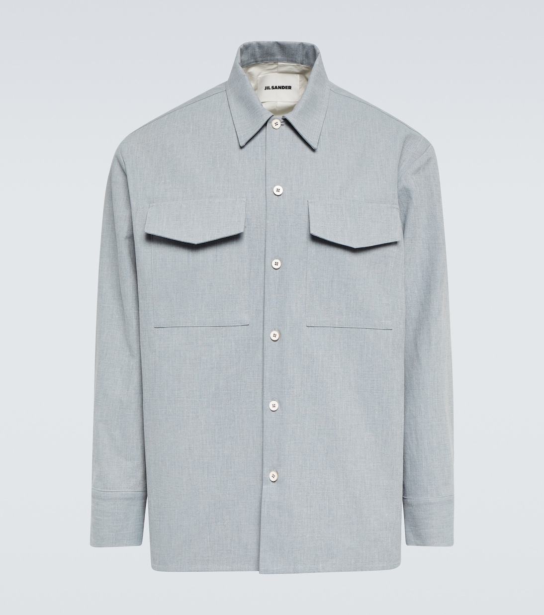 Camicia in cotone con tasche | Jil Sander