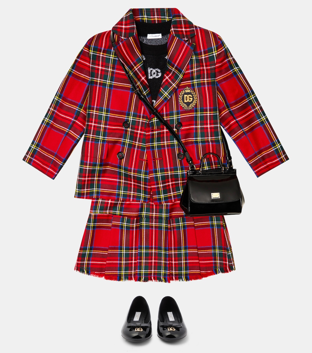 Sicily Mini patent leather crossbody bag | Dolce&Gabbana Kids