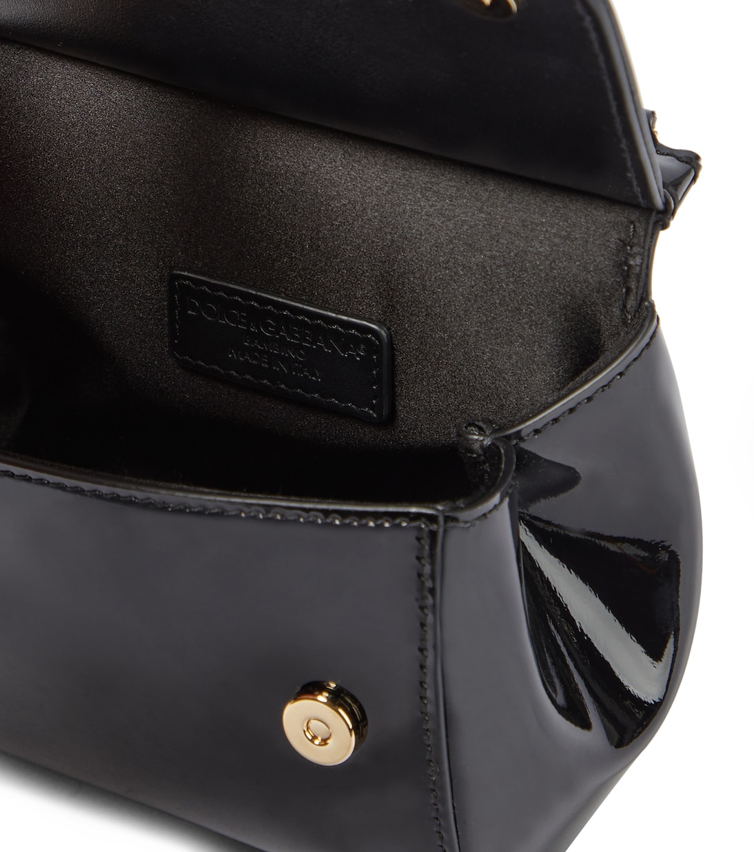 Sicily Mini patent leather crossbody bag | Dolce&Gabbana Kids