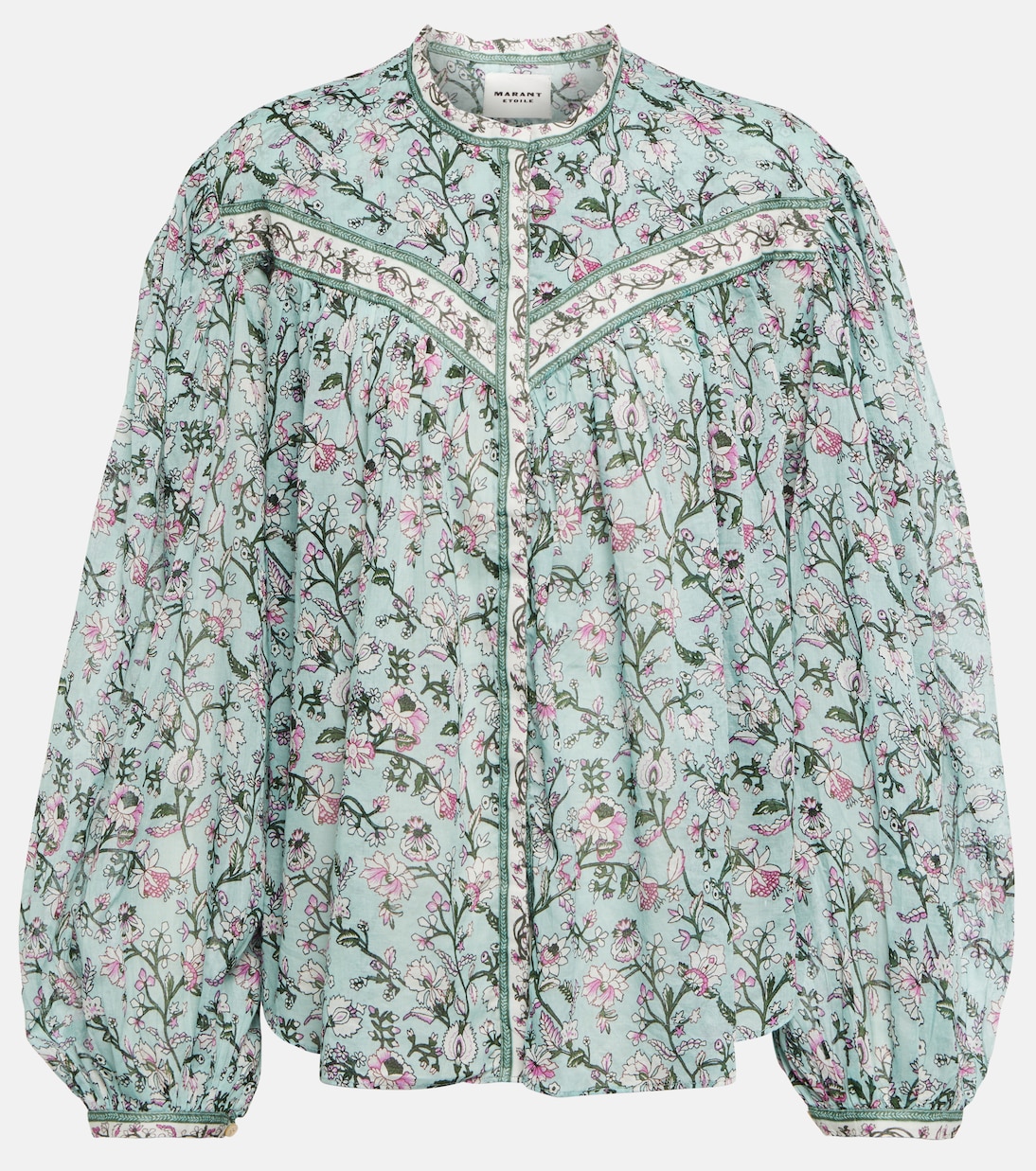 Blusa Salika in cotone con stampa | Marant Etoile