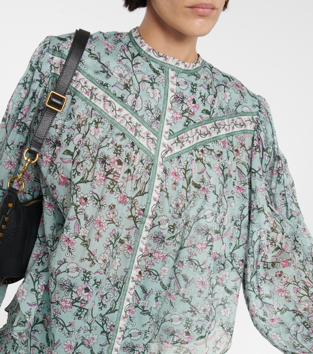 Blusa Salika in cotone con stampa | Marant Etoile