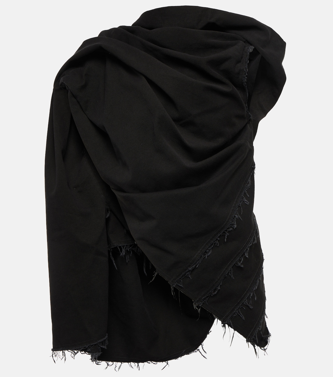 Distressed denim top | Dries Van Noten