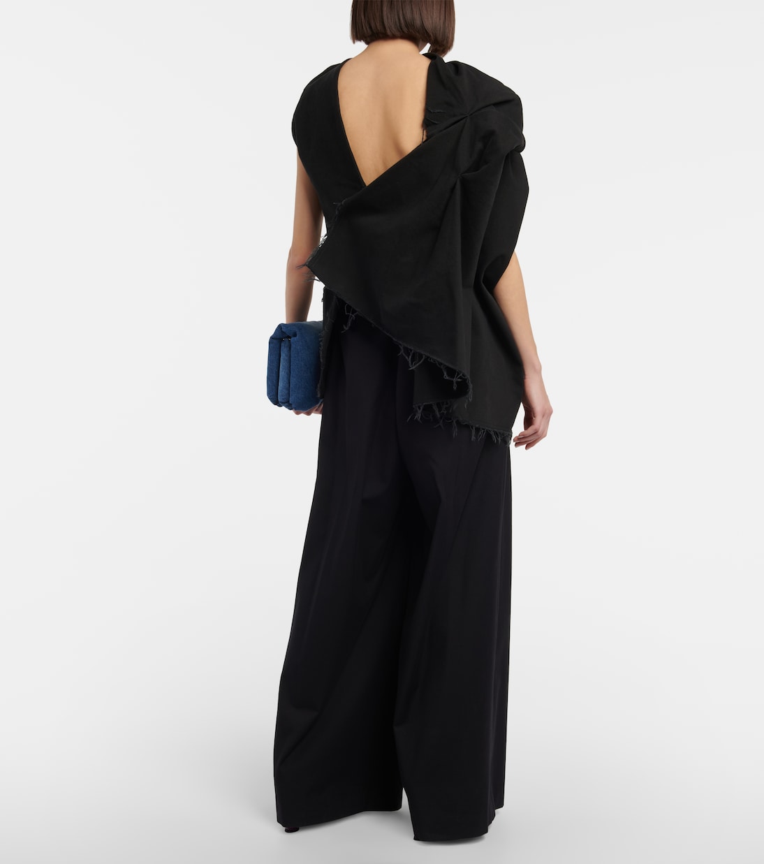 Distressed denim top | Dries Van Noten