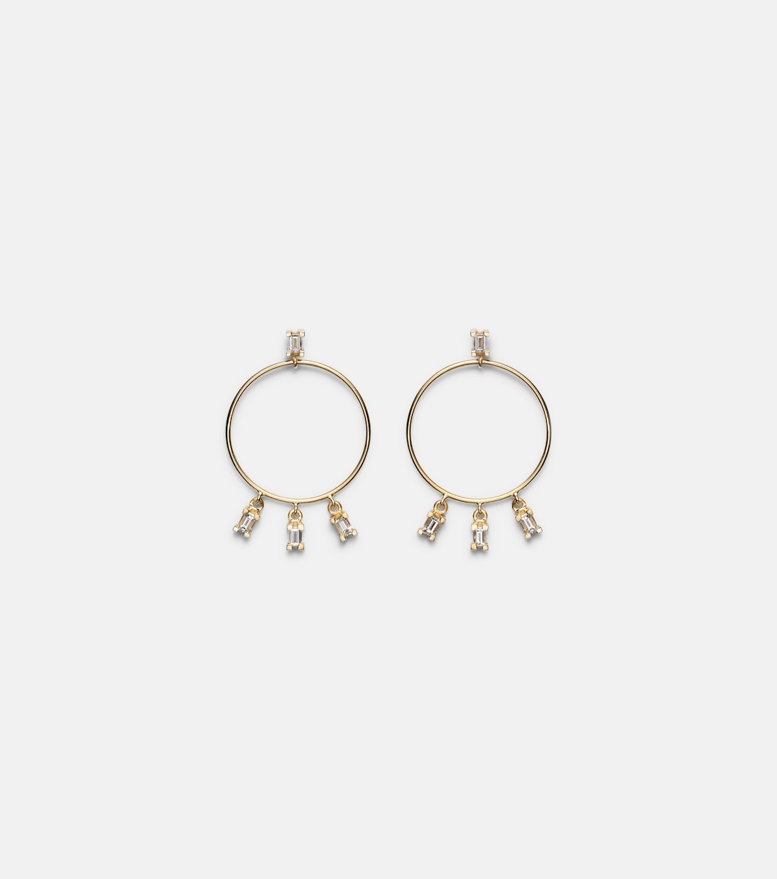 Boucles d'oreilles en or 18 ct et diamants | Ileana Makri