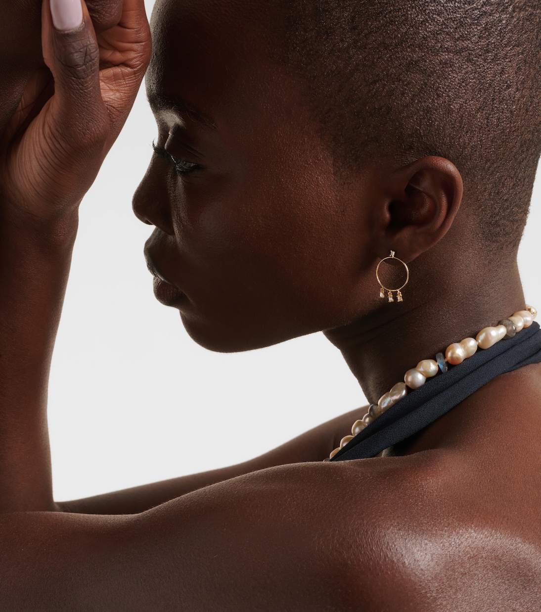 Boucles d'oreilles en or 18 ct et diamants | Ileana Makri