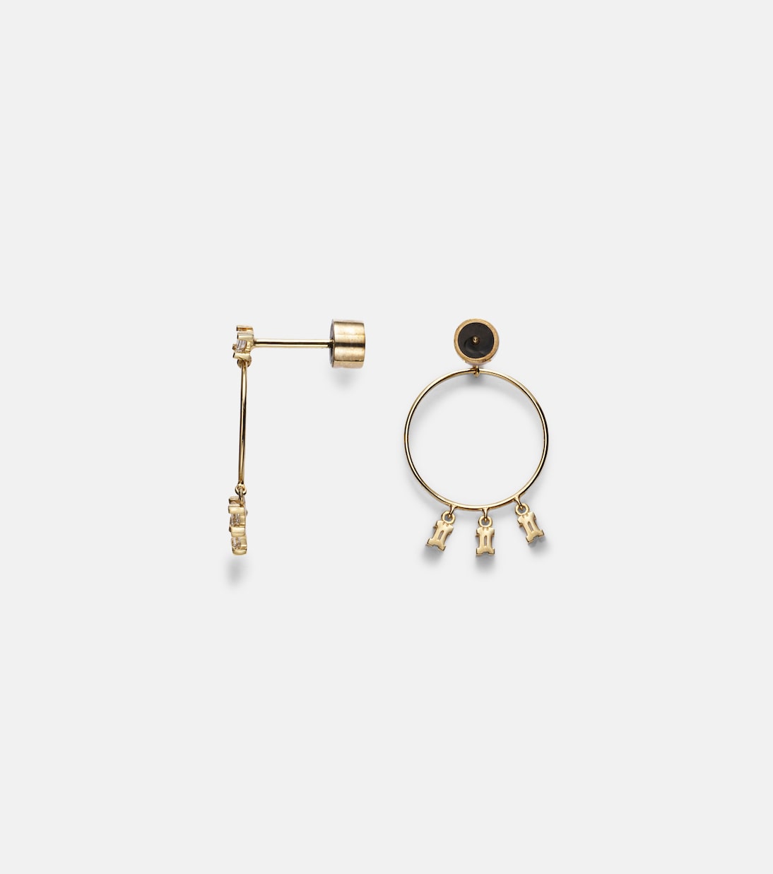 Boucles d'oreilles en or 18 ct et diamants | Ileana Makri
