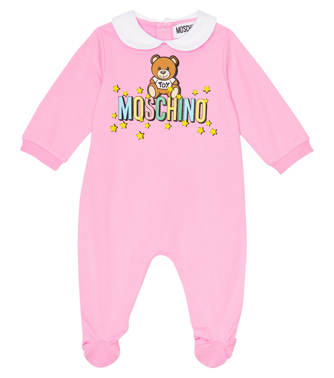 Bébé – Grenouillère imprimée en coton | Moschino Kids