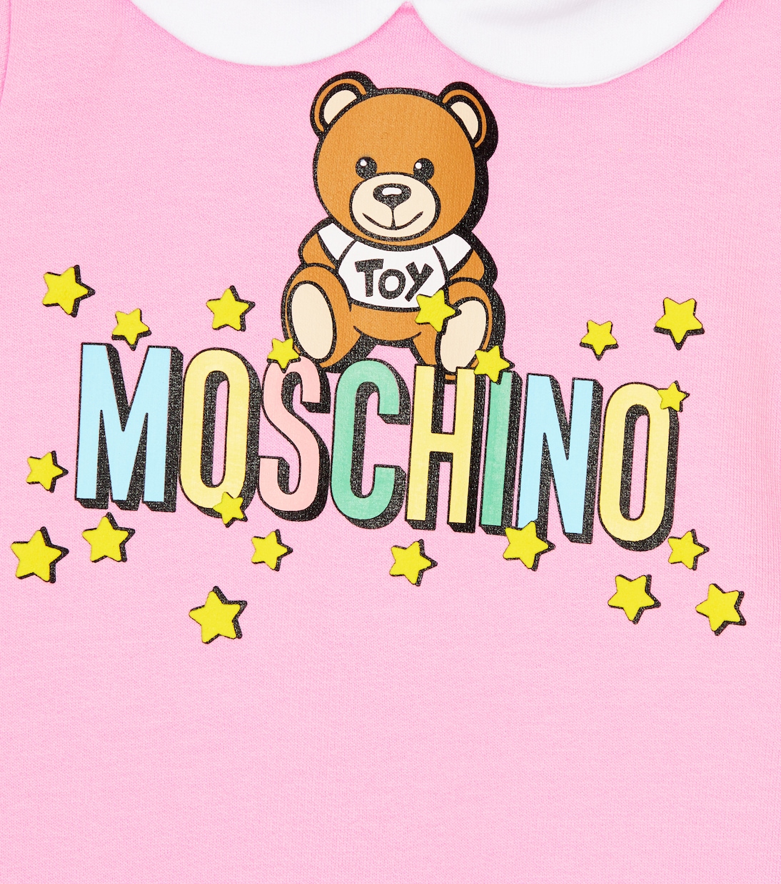 Bébé – Grenouillère imprimée en coton | Moschino Kids