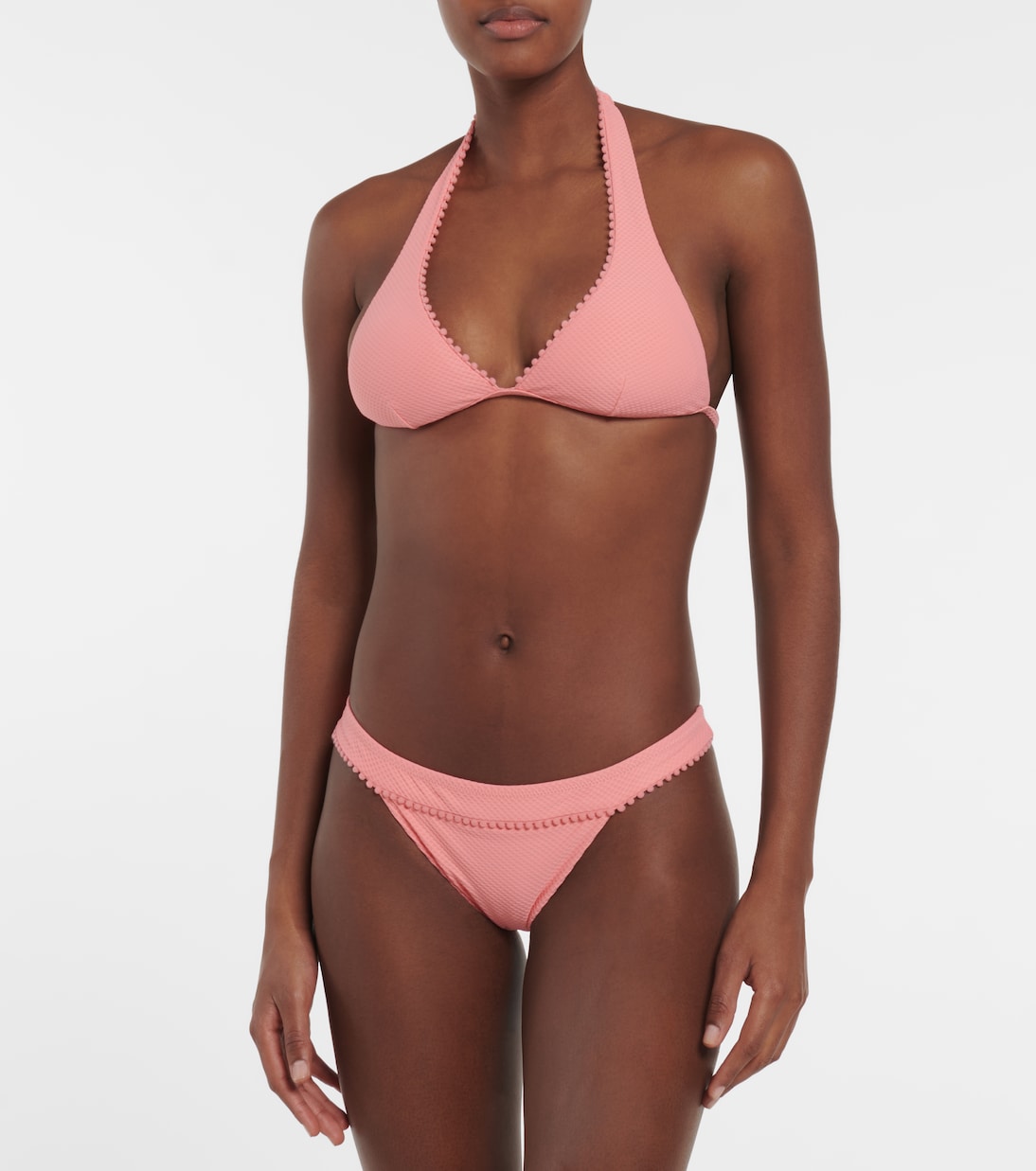 Rosa Polyantha halterneck bikini top | Heidi Klein