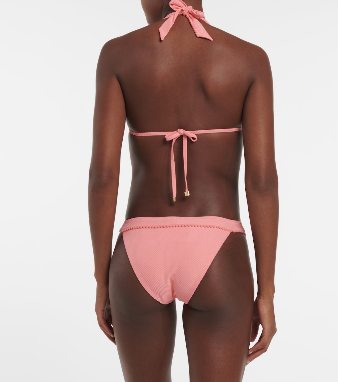 Rosa Polyantha halterneck bikini top | Heidi Klein
