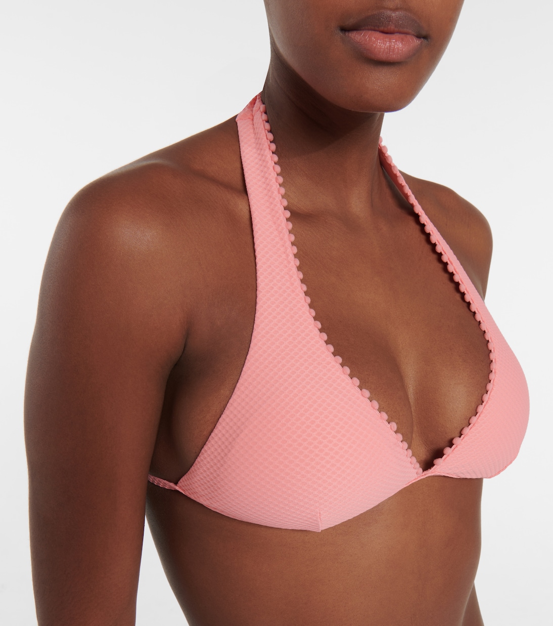 Rosa Polyantha halterneck bikini top | Heidi Klein