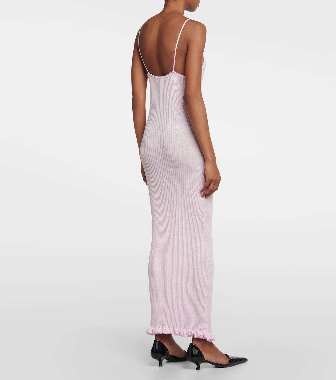 Nolita ribbed-knit slip dress | Khaite