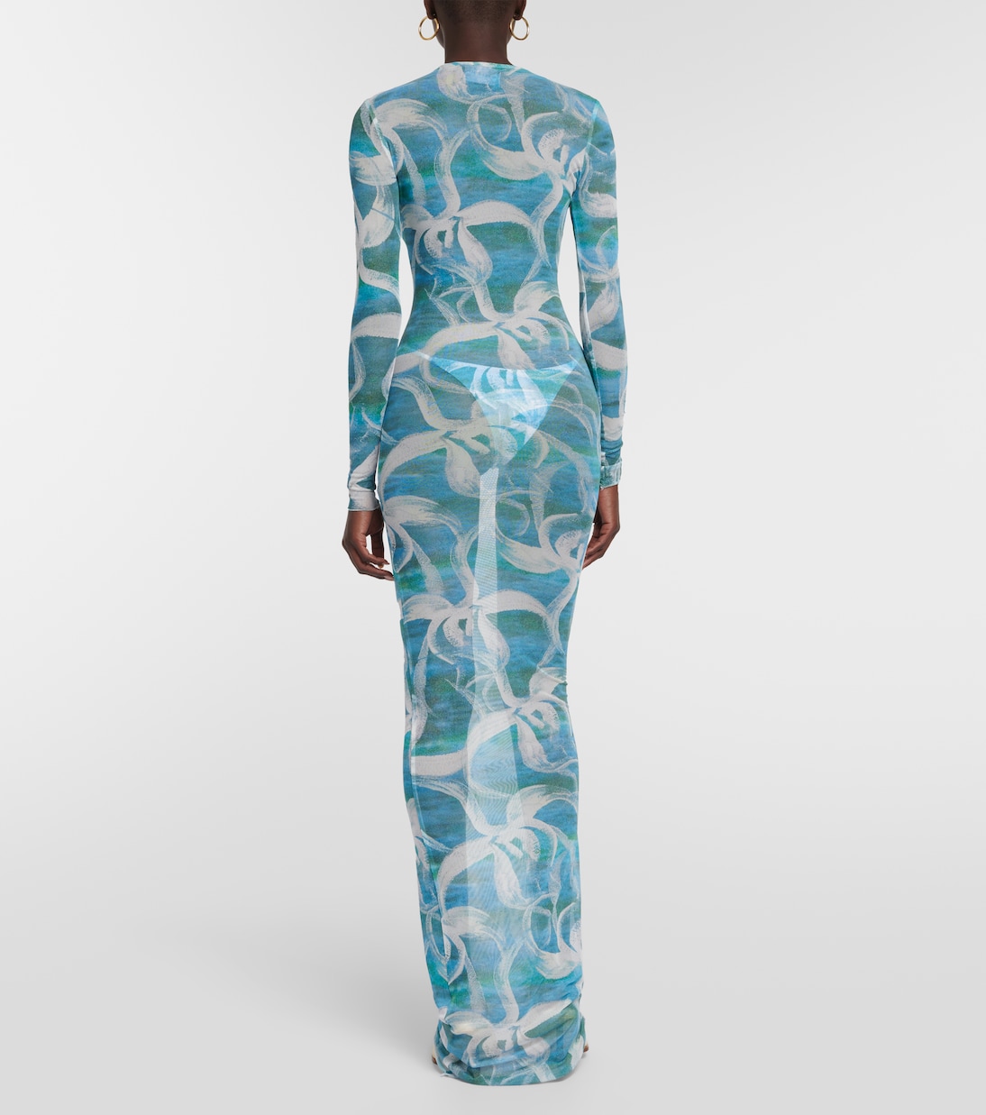 Printed maxi dress | Louisa Ballou