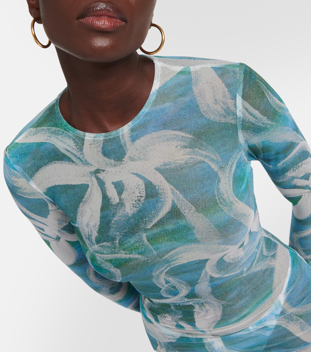 Printed maxi dress | Louisa Ballou