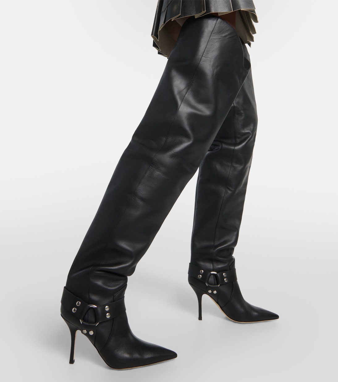 Botas mosqueteras June de piel | Paris Texas