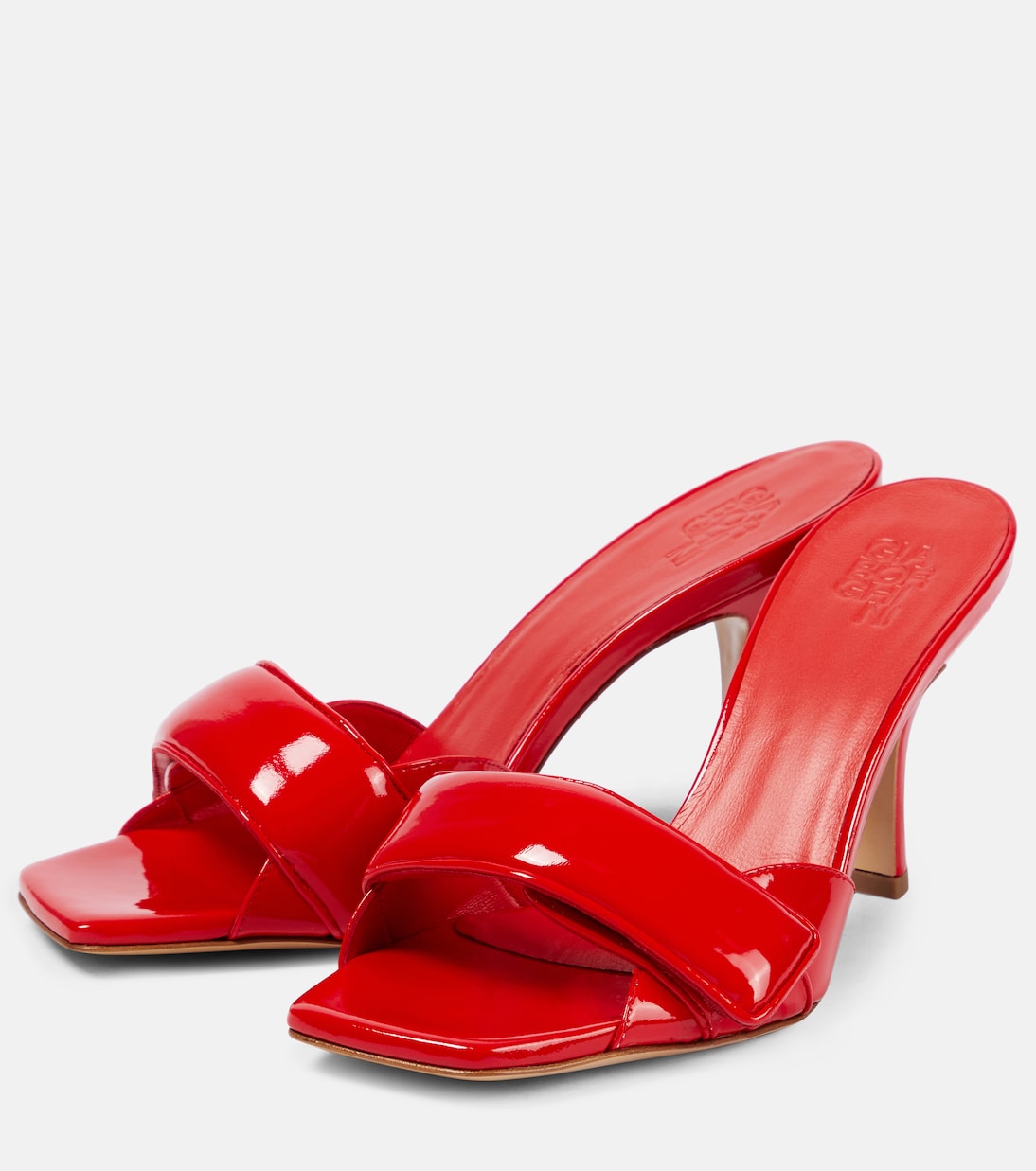 Alodie patent leather mules | Gia Borghini